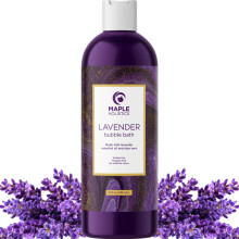 Premium Lavender Bubble Bath Soak - Aromatherapy Bubble Bath Soap and Luxury Lavender Bath Oil for Dry Skin