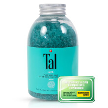 Tal MED Foot Bath Salt 380 g - Natural Dead Sea Salt for Tired & Dry Feet | Helps with Skin Problems & Foot Odour