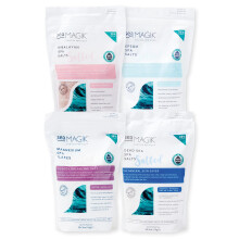 Sea Magik - Bath Salts, Muscle Soak, Therapeutic Spa Experience, Epsom, Magnesium Flakes, Dead Sea, Himalayan, Relaxes Your Body and Mind