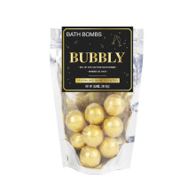 Gift Republic Sparkling Wine Scented Gold Bath Bombs, 10-Pack