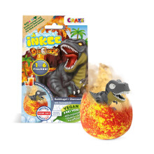 INKEE Children's Surprise Bath Bombs with Surprise Dinosaur Figure, Peach Tea Scented Bath Bombs with Avocado Oil, 1 of 6 Dino Designs