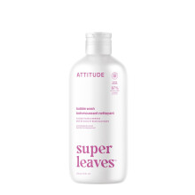 ATTITUDE Bubble Bath, EWG Verified, Plant and Mineral-Based, Dermatologically Tested, Vegan Body Care Products, Coconut & Wild Berries Scent, 473 mL