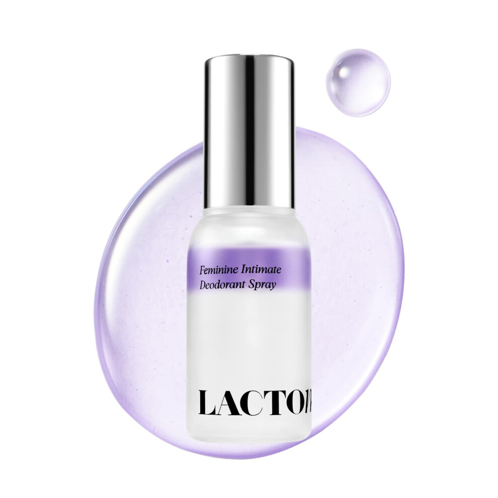 Lactomedi Feminine Intimate Deodorant Spray | Ph Balancing Spray | Artificial Fragrance-Free | Clinically Formulated For Odor Neutralization | Gentle