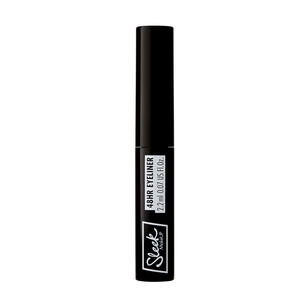 Sleek Black Makeup 48Hr Liquid Eyeliner, Waterproof, Smudgeproof And Easy To Apply, Intense 2Ml