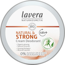 lavera Deo Creme NATURAL & STRONG 48+ h - vegan - natural cosmetics - without aluminum