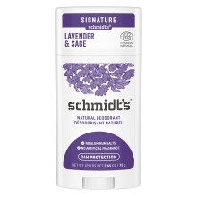 Schmidt's Deodorant Stick Lavander & Sage Deodorant without Aluminium for Long-Lasting Freshness 1 Piece 75 g
