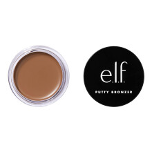 e.l.f. Putty Bronzer, Creamy & Highly Pigmented Formula, Creates a Long-Lasting Bronzed Glow, Infused with Argan Oil & Vitamin E, Honey Drip, 0.35 Oz