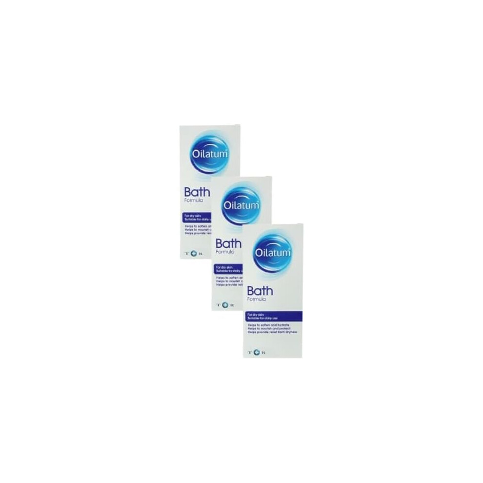 Oilatum Bath Formula Emollient Wash 150Ml For Dry, Itchy And Eczema Prone Skin (Pack Of 3)