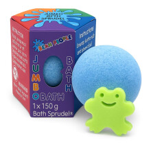 The Bean People Jumbo Bath Bombs for Kids with Toys Inside - Collectable Bath Toys, Surprise Bath Bomb for Boys and Girls