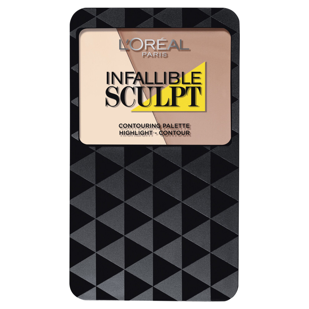 L'oreal Paris Light L'oreal Infallible Sculpt Contour Palette, Medium, 10 G