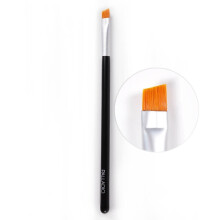 Palladio Angle Liner Brush, Tapered Makeup Brush, Precise Definition, Short, Stiff Brush, Perfect Detail, Flawless Straight Lines, Smooth Finish