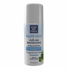Kiss My Face Deodorant Liquid Rock Roll On Fragrance Free 89 ml