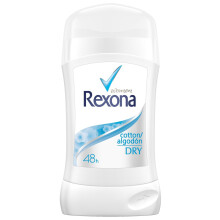 Rexona Women Cotton Dry Deodorant Stick Pack of 3 x 40 ml