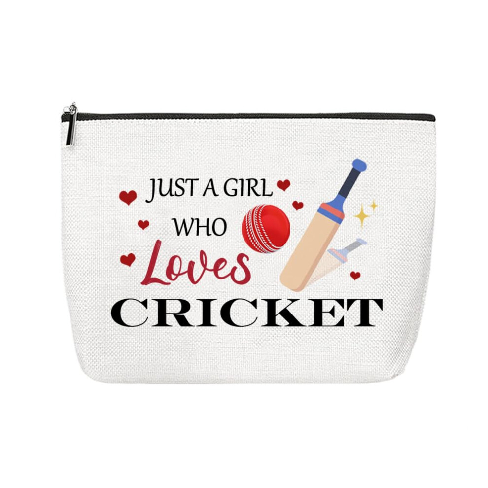 Guqqeuc Birthday Gifts For Best Friend Cosmetic Pouch Bag Gifts For Cricket Lovers Travel Pouch Bag For Daughter Sister Gift Bag For Girlfriend Wife