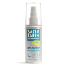Salt of the Earth – Refillable Natural Deodorant Spray – 100% Natural Origin Ingredients - Vegan, Long Lasting Protection – Suitable For Women