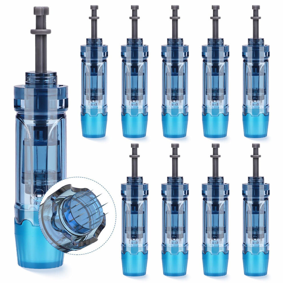 Cenoz Derma Pen M8s Cartridges 12 Pins, Microneedling Cartridges Fit With Microneedling Pen M8s A8s A9