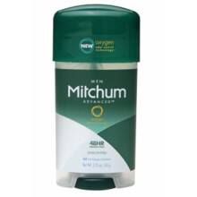 Mitchum Anti-Perspirant & Deodorant, Power Gel, Unscented, 2.25 Oz (63 G) (Pack Of 6)