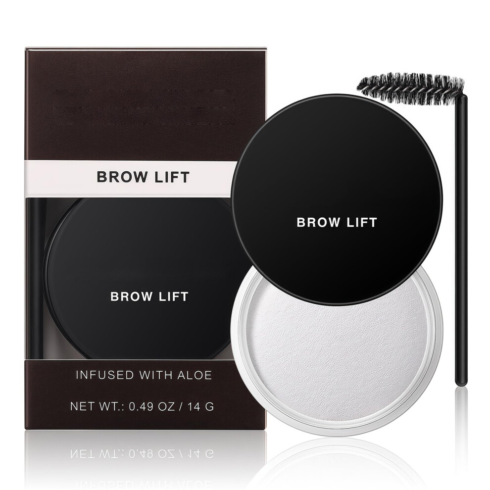 Coloroom Cream Eyebrow Gel Clear | Brow Gel, Wax & Styling | Waterproof, Long-Lasting, Smudge Proof | Natural Looking Brows