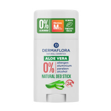 Dermaflora Aloe Vera Deodorant Stick – 50ml | Aluminium Free Deodorant Stick for Men & Women | Natural, Gentle & Long-Lasting Deo for Sensitive Skin