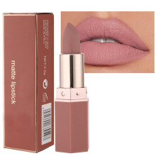 Matte Lipsticks for Women Long Lasting - Non Stick Cup Velvet Lip Gloss Lip Stain/Matte Nude Hot Pink Lipstick/Hydrating High Pigmented Smooth