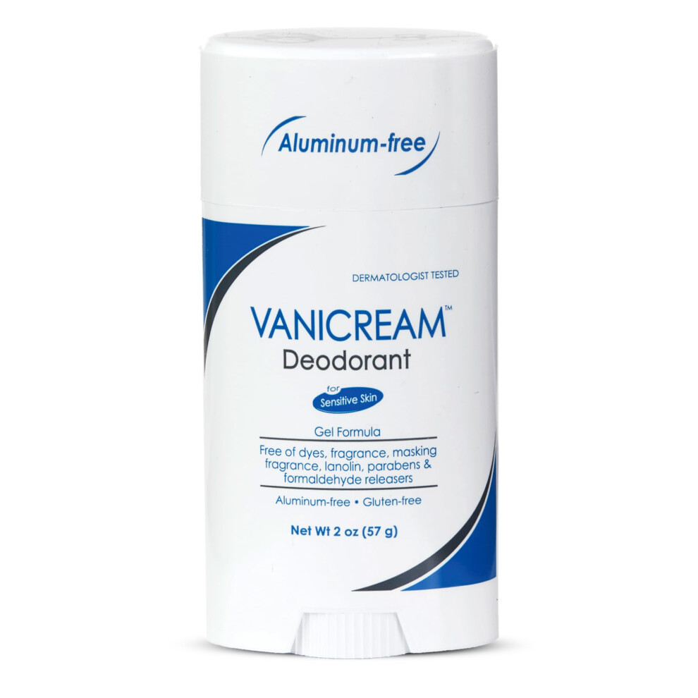 Vanicream Aluminum-Free Deodorant | For Sensitive Skin | Gel Formula | Fragrance, Paraben And Gluten-Free | 2 Ounce