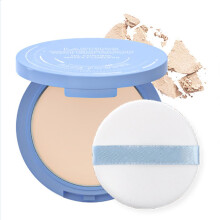 Foundation Setting Powder for Mature Skin, Oil Control Pressed Powder, Translucent Matte Finish, Long-Lasting Waterproof, Pore-Blurring Lightweight