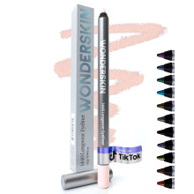 Wonderskin Eyeliner Pencil, 1440 Longwear Pink Eyeliner Pencil - Waterproof, Sharpenable & Smudge Proof