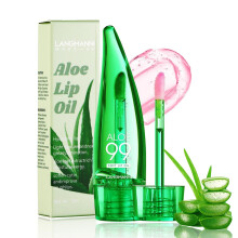 Syloripha Aloe Vera Lip Oil - PH Temperature Color Changing Gloss, Long Lasting Moisturizing Lip Care Balm