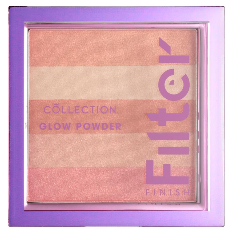 Collection Cosmetics Filter Finish Glow Powder, Blush And Highlighter Kit, 10G