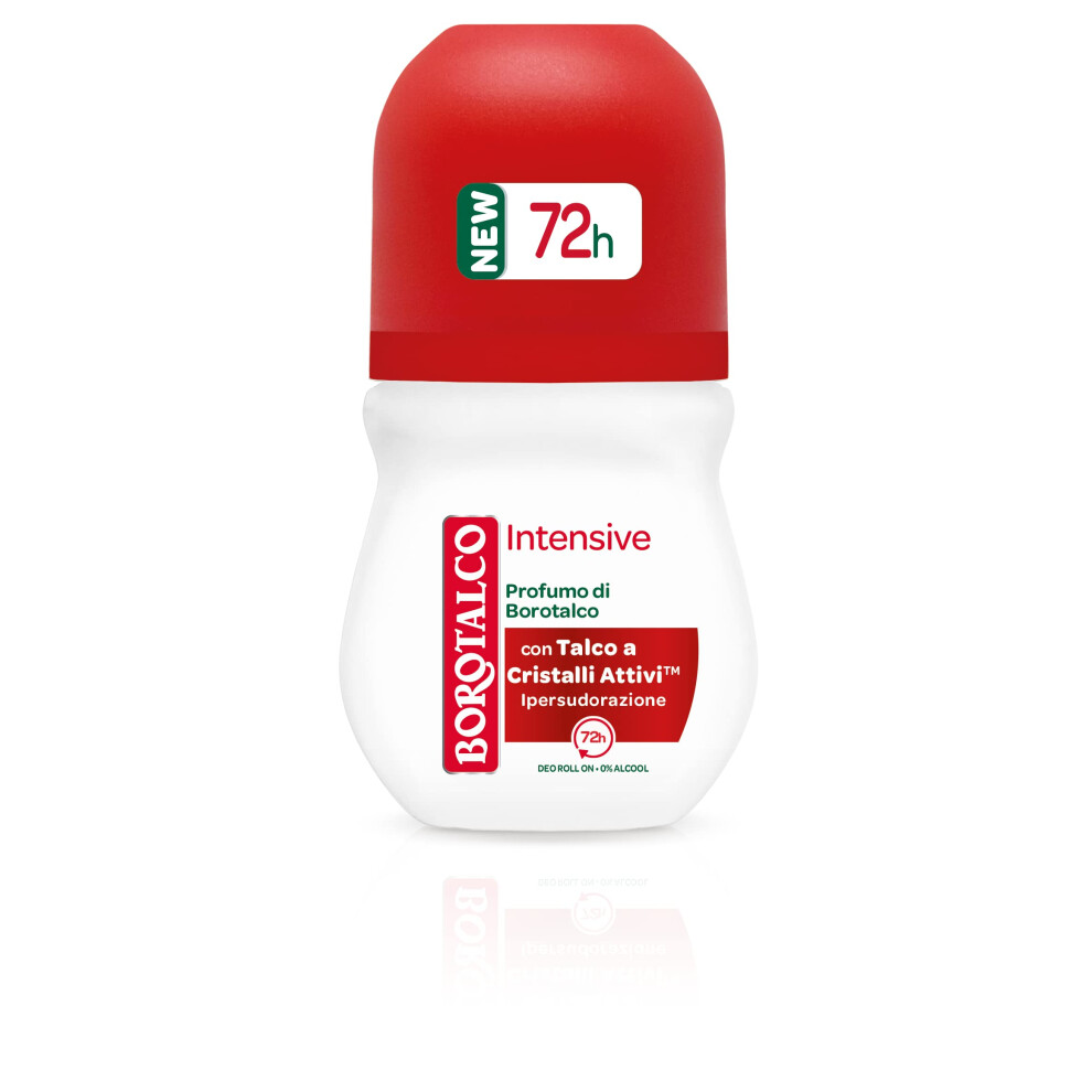 Borotalco Roberts Intensive Talcum Scent Deo Deodorant Roll-On 50Ml 72H!