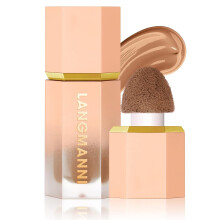 Liquid Contour Stick -Built-in Sponge Tip Sculpted Complexion Wand Cream Face Concealer Contour Waterproof Long Lasting Natural Bronzer Smooth