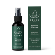 Kenko Beauty 200ml Saline Solution Piercing Antiseptic Spray, Ear Piercing Aftercare Cleaning Solution Spray, Saline Spray Piercing
