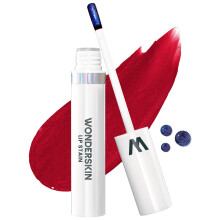 Wonderskin Wonder Blading Lip Stain Peel Off Masque - Long Lasting, Waterproof and Transfer Proof Red Lip Tint, Matte Finish Peel Off Makeup