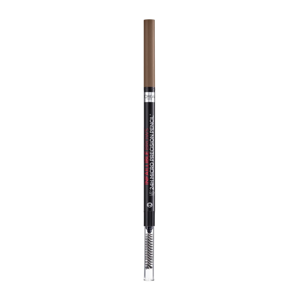 L'oreal Paris Infallible 24H Brow Pencil Â Fills Sparse Brows With Micro-Precision Â Ultra-Fine 1.5Mm Retractable Tip & Spoolie Brush
