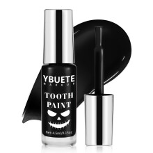 YBUETE Professional Halloween Black Tooth Paint, Temporary Black Tooth Paint,Decayed Rotten Cruddy Missing Teeth Makeup, Perfect for Cosplay