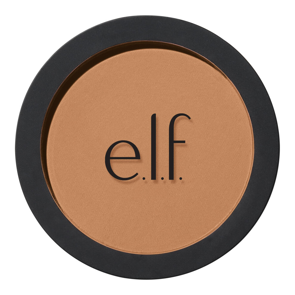 E.l.f. Primer-Infused Bronzer, Long-Lasting & Budge-Free Makeup, Lightweight & Buildable, Smooth & Easy Application, Vegan & Cruelty-Free