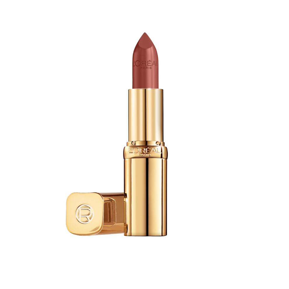 L'oreal Paris Lipstick, Color Riche Satin Enriched With Nourishing Argan Oil, Up To 12 Hours Of Intense Hydration And Moisture For Smooth Lips, Shade