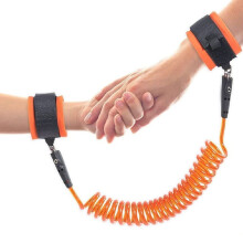 OrionMart Anti Lost Wrist Link Belt for Toddlers Safety Leash Boys & Girls – Soft Comfortable Breathable Wrist Reins 1.5M for Travel & Walk –Wrist