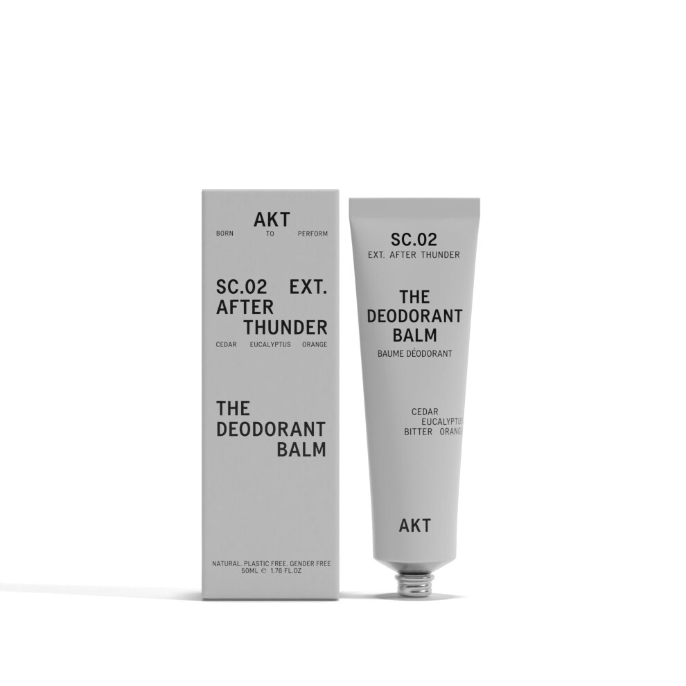 Akt , The Deodorant Balm. Award Winning, Multi-Use, Natural Deodorant. Plastic Free. Gender Free. Aluminium Free. 100% Effective