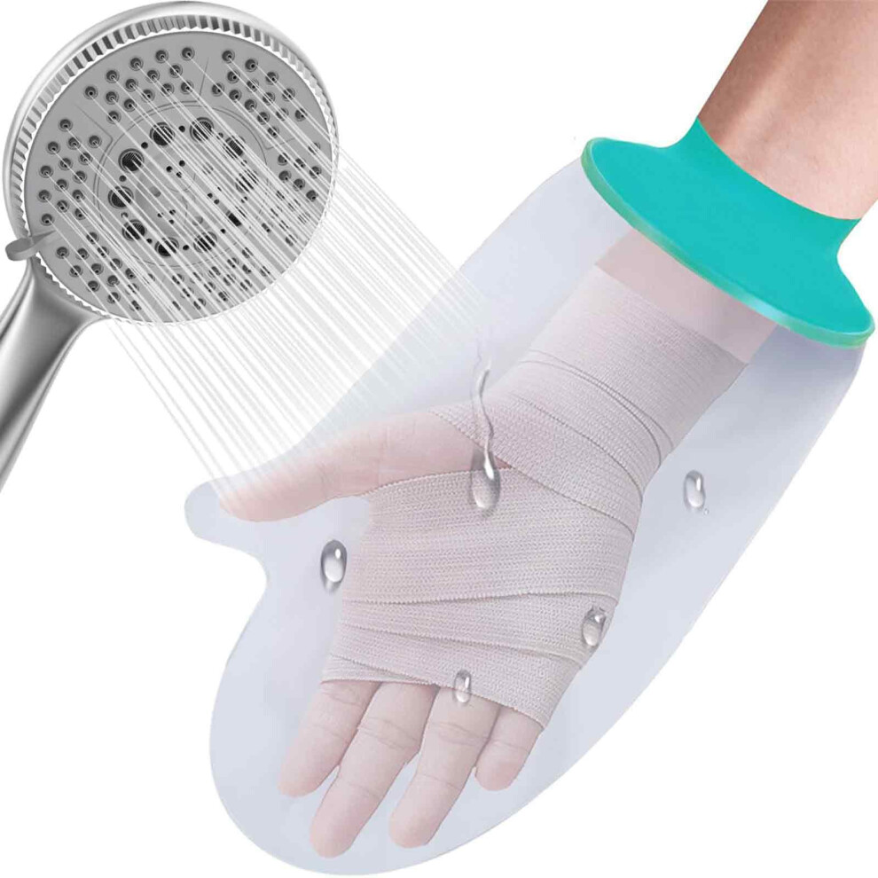 Tianher Waterproof Finger Protector, Waterproof Protector Waterproof Hand Cover For Shower Watertight Protection Reusable Plaster Cast Bag For Wrist
