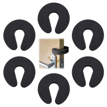 Safety Door Stoppers, Door Slam Stopper, 6 pcs Door Stoppers for