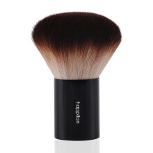 HAPPITON Kabuki Face Brush for Powder Foundation & Blush Blending & Buffing with Aluminum Handle