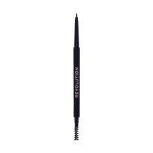 Revolution Precise Brow Pencil, Double-Ended Makeup Tool with Brush for Easy & Ultra Defined Brows and Bold Looks, Ebony, 0.05g
