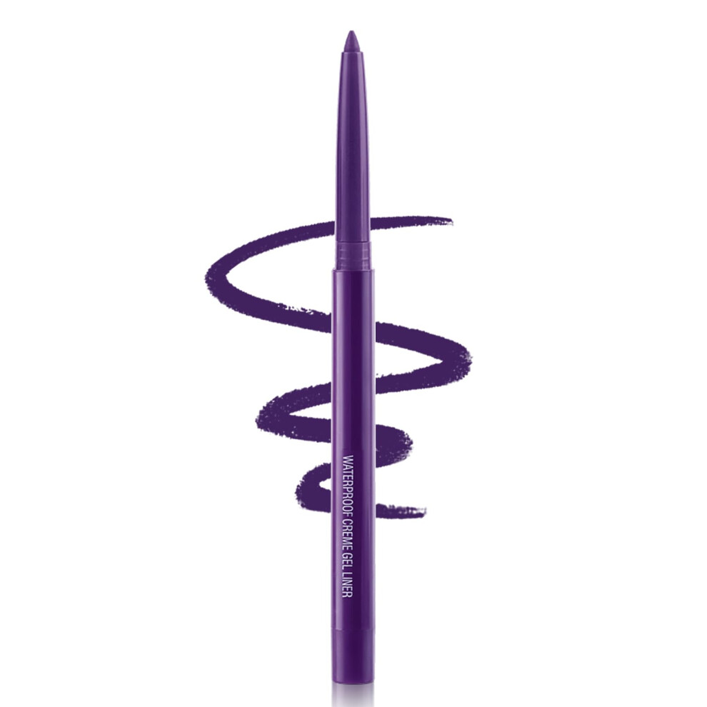 Renhuangfuxi Purple Coloured Eyeliner Eyeliner Pencils, Long-Lasting Eye Liners Waterproof Eye Liner Pencils For Makeup Tool, Eyeliners (Purple)
