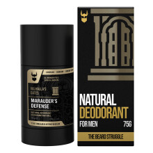 The Beard Struggle Natural Deodorant - Marauder’s Defense - 100% Natural Charcoal Infused Deodorant Men Aluminum Free - Gold Collection