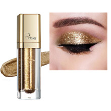 Metallic Liquid Glitter Eyeshadow - Long Lasting Waterproof Matte Shimmer - Highly Pigmented Sparkly Eye Shadow - Easy to Blend - with Eyeliner Pen