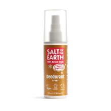 Salt of the Earth – Refillable Natural Deodorant Spray – 100% Natural Origin Ingredients - Vegan, Long Lasting Protection – Suitable For Women