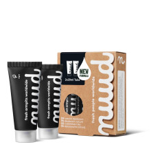 Nuud - Smarter Pack Black - New Formula - Natural Vegan Cream Deodorant Against Sweat Odour - Natural Cosmetics without Aluminium, Alcohol