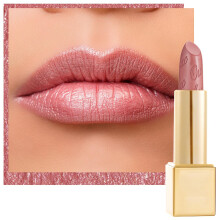 OULAC Metallic Shine Glitter Lipstick, Pink High Impact Lipcolor, Lightweight Soft and Ultra Hydrating, Long Lasting, Vegan & Cruelty-Free
