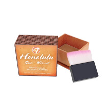 W7 Honolulu Sun-Kissed Bronzing Powder - Pressed Powder Bronzer - Contouring & Highlighting Vegan Makeup